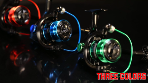 Sougayilang 【COD】รอกตกปลาสปิน 1000-5000 รอกสปินนิ่งที่จับโลหะ 3 สี 5.2:1 อัตราทดเกียร์รอกตกปลารอกตกปลาน้ำเค็มน้ำจืด