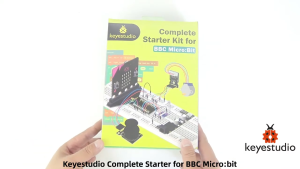 Keyestudio Microbit Complete Starter Kit for MicroBit Electronics Learning STEM Educational Toys Ages 10+ STEM Starter and Coding Kit for Kids