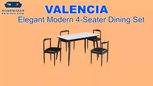 Homemaker Furniture  Valencia  1 + 4 Seater Dining Set