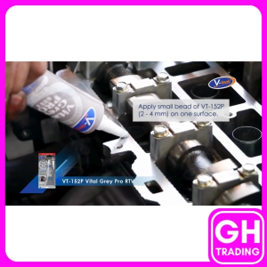 V-tech VT-152 Grey Gam Gasket Gum RTV Silicone Gasket Maker High Temp Gasket Glue Gasket 75g