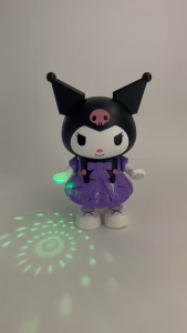 (สินค้าพร้อมส่ง) ตุ๊กตาตัวการ์ตูนคุโรมิ มีไฟมีเสียงเพลง สีสันแจ่มใส ของเล่นสำหรับเด็กหญิง
