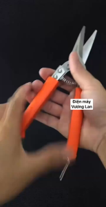 Kéo cắt đa năng cắt nẹp điện chữ V thạch cao Xương nhôm ống đồng Kapusi Japan Thép Sk5 Cực kỳ sắc bén