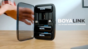 BOYALINK ไมโครโฟนไร้สาย รองรับการใช้งานได้ทั้ง สมาร์ทโฟน กล้อง และคอมฯ All-in-one Wireless Microphone System