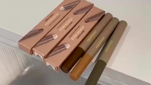 HERORANGE Double-Headed Contouring Pen with Brush Nose Shadow Dual Use Natural Contour Stick