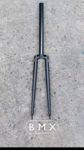 BMX Cycle Center The Project Cromo Fork 700C Fixed Gear/ SS Fork Cr-Mo Material  max tire clearance: 32 to 45C