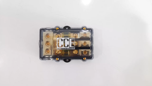 Butterfly Ecommerce CCEกระบอกฟิวส์ เข้า 1 ออก 3 100A ฟิวส์เครื่องเสียง อุปกรณ์ตั้งตั้งเครื่องเสียงรถยนต์ จำนวน1ตัว พร้อมลูกฟิวส์100A ส่งจากไทย กระบอกฟิวส์