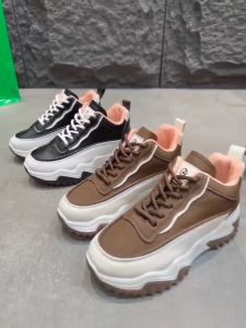 GIOZURRO Sepatu Wanita Sneaker Import Paling Baru Sepatu Boot Wanita Type GZ8008