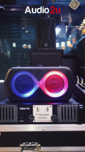 VINNFIER TANGO XT6000 WMU PORTABLE KARAOKE BLUETOOTH SPEAKER 300W / PARTY LIGHTS EFECTS / 2 UHF WIRELESS MIC