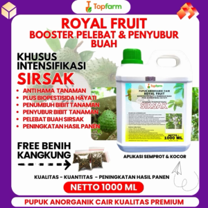 Pupuk Topfarm / Pupuk Booster Buah Sirsak / Pupuk Booster Sirsak / Pupuk Booster Buah Sirsak / Pupuk Cepat Buah Sirsak / Pupuk Booster Sirsak / Pupuk Pohon Sirsak / Pupuk Buah Sirsak
