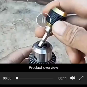 Adaptor mata Bor quick change Chuck Heksagonal 50/60mm pos yang diperluas 1 / 4 "Bits Nut Driver konverter cepat pop-up keyless drill chuck