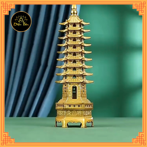 Tháp văn xương 9 tầng 18cm - Phong thuỷ trang trí