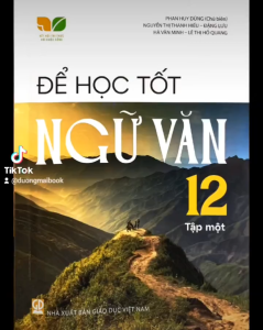 Sách - Để học tốt Ngữ văn 12 Kết nối tri thức - NXB Giáo dục - Bán kèm 1 vở kẻ ngang 120 trang