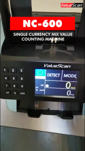 ValueScan NC-600 Cash Money Note Bill Counting Machine Counter Machine Money Counting Machine