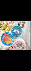 Childrens Cartoon Clock Diamond Drawing