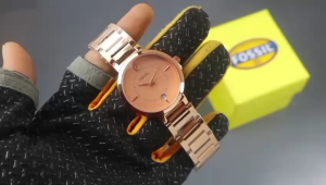 JAM TANGAN WANITA KASUAL TANGGAL AKTIF SK7830 RANTAI STAINLESS BONUS BOX BISA COD