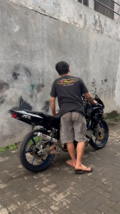Knalpot Ninja 2 Tak R RR SS ORI: Win Speed, Emblem Gold & Galvanis Press Step