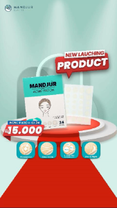 Mandjur Acne Patch - Plester Jerawat Isi 24