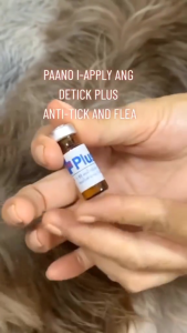Carty Detick and Detick Plus 1cc & 2cc with Syringe Anti Tick and Flea Spot on Treatment