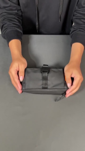 Rubyshop.id - Tas Selempang Pria 3in1 Full Hitam - Tas Compact Waterproof