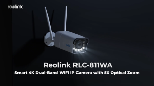 Reolink RLC-811WA W430 4K 8MP Dual-Band WiFi Camera | 5X Optical Zoom Varifocal Bullet CCTV | Auto Focus | AI Person Vehicle Detection | Wired Plug-in Official Malaysia