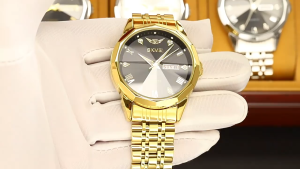 SKMEI 2291 Jam Tangan Pria Analog Model Classic Tali Stainless Steel