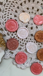 Bloomingyourdays 1Pcs Seal Wax Coin Stempel Lilin: Penggunaan dan Manfaat