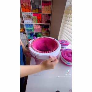 Alat Rajut Otomatis Sentro / Knitting Machine Ukuran Besar 48 Jarum / 48 Pin