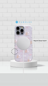 NEW GRIPTOK MAGNETIC Case !! NAARA VINTAGE BEAR RABBIT SERIES CASE IPH MAGNETIC COMPATIBLE FOR IP 16 PROMAX 16 PRO 16 15 PROMAX 15 PRO 15 14 PROMAX 14 PRO 14 13 PROMAX 13 PRO 13 12 PROMAX 12 PRO 12 SOFTCASE