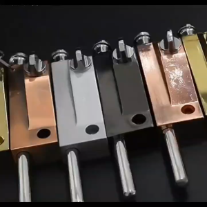 Aluminum Alloy Floor-standing Mortise Lock Glass Door Spring Bolt Lock Floor Bolt Lock for Framed