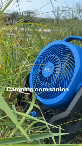 AKAIDO 21V Cordless Air Fan (10 / 250mm) AKAF21V Portable Rechargable Battery Camping Outdoor