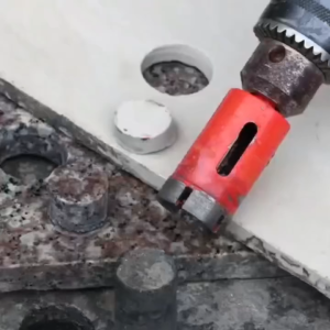 Mata Bor Pelubang Keramik Granit Marmer Ubin Beton Kaca 75 mm Diamond Bit Hole Saw Tajam Kuat Berkualitas / Mata Bor Gergaji Lubang Granite Marmer Ubin Kaca Pengeboran Beton Keramik