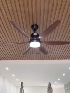 Quạt Trần Đèn 58KSA Quạt Trần 6 Cánh   6 Cấp Độ Gió 3 Chế Độ Đèn Điều Khiển Từ Xa [Động cơ DC inverter-100% lõi đồng]