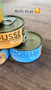 Cat Wet Food Canned Cat Can 85g Cat Food Four Flavors Cat Mousse Pure Natural Organic Wet Canned Food Cat Food Cat treats