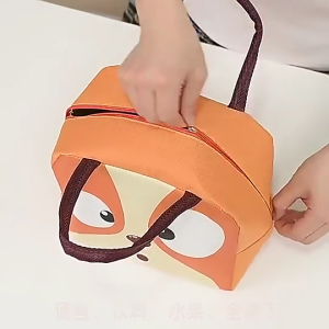 Eatkit Tas Bekal Karakter Hewan Lunch Bag Cooler  Thermal bag High Quality Waterproof