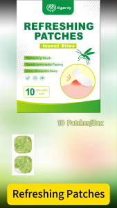 10 Pcs/box Refreshing Patches Insect bites Itch relief