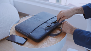 MARK RYDEN Laptop Bag Protective Laptop Sleeve Bag For 13.5/15/15.6inch PU Leather Water Repellent YKK Zipper Laptop Handbag MR98