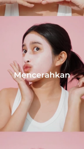 Glad2Glow Pomegranate Niacinamide Brightening Clay Stick 25g Masker Wash Off Pencerah Wajah Masker Mencerahkan Masker Wajah Mask Clay Mask Brightening Masker Clay Mask Pembersih Komedo Masker Stik Masker Stick