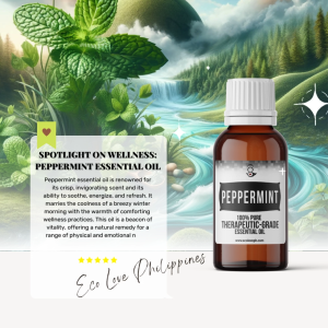Premium Peppermint Essential Oil 100% Pure Therapeutic Grade Steam Distilled Pure Aromatherapy