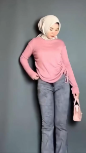 VALEN TOP BLOUSE SERUT / BLOUSE SERUT WANITA TERBARU