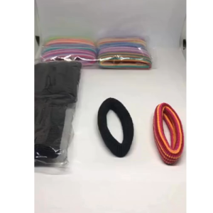 [HÀNG CÓ SẴN]Combo 10 thun cột tóc sọc đủ màu