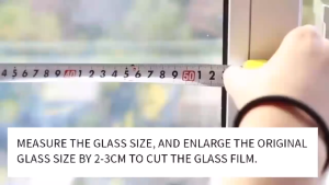 200cm Home Frosted Glass Window Sliding Door Tingkap Nako Kaca Dapur Cermin Tinted Rumah Pejabat Privacy Film Sticker