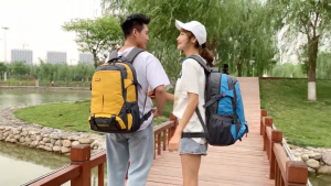 45L New Korean Outdoor Mountaineering Bag Mens Womens Waterproof And Breathable Leisure Travel