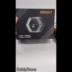 Projie Biled Crystal APP ZE 3XS Ibright 3inc Segi 6 Body Black Dan Dilengkapi Kipas Pendingin