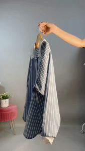 Kemeja Katun Salur Dewasa 142 NONYFASHION