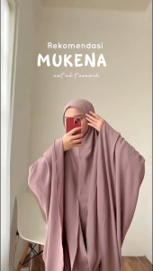 NAMISA Mukena Traveling mini Pouch bahan Katun Premium