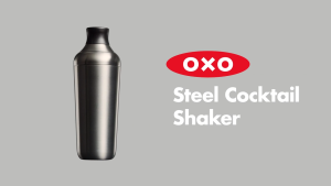 OXO Steel Single Wall Cocktail Shaker
