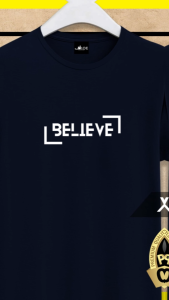 🔥 Baju Tshirt Believe Lelaki Perempuan Man Woman + Plus Size 🔥