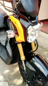 REYGEAKT For Honda Msx 125 Zoomer-x Msx125 Motorcycle Turn Signal Yellow Flash Light 2Pcs / 4Pcs