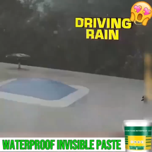 【24 HOURS & Fast delivery】5KG SUPER WATERPROOF GLUE SEALANT GLUE Waterproof Invisible Paste Mighty Repair Adhesive Polyurethane Leak-Proof Coating for Home Bathroom Roof With brush 300g-5kg