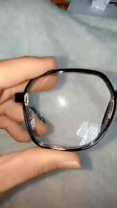 Kacamata Terbaru - Kacamata Model Hexagonal Lensa Rabun Dekat - Ready +1.00 s/d +3.00 - FREE CASE - UNTUK PRIA DAN WANITA